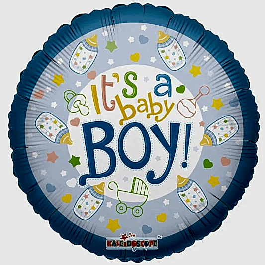 baby boy balloon