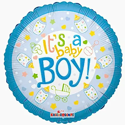 baby boy balloon