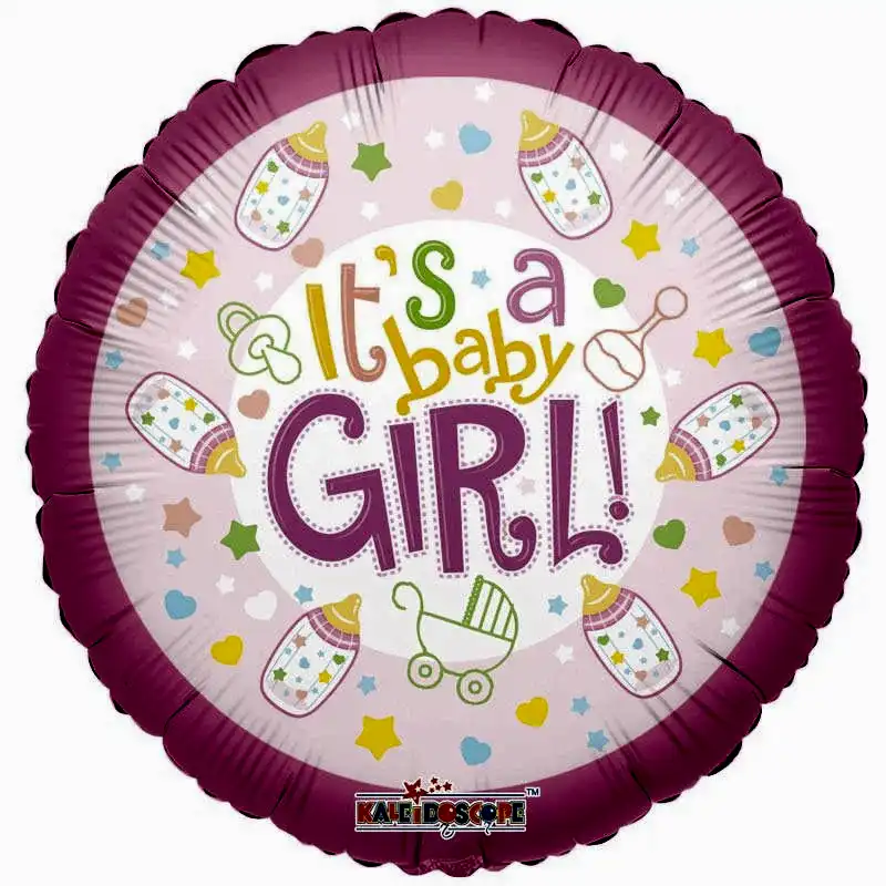 new baby girl balloon design