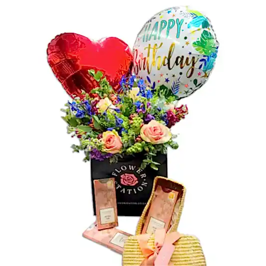 Her Birthday Bloom Deluxe Gift Set