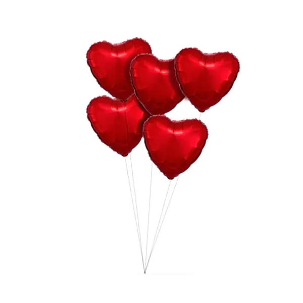 18 Inch Heart x5
