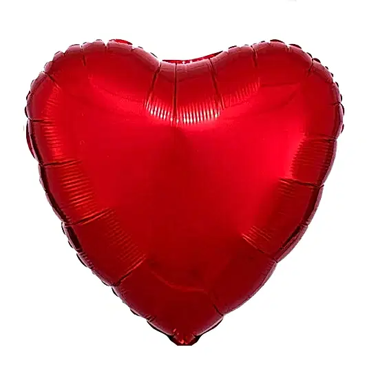 18'' Heart Balloon - Red