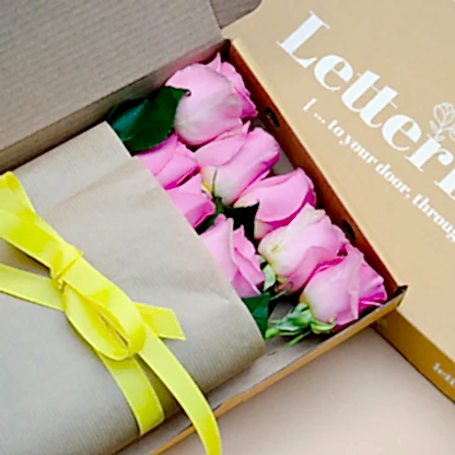 16 Pink Roses