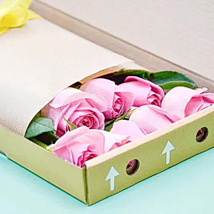 16 Pink Roses