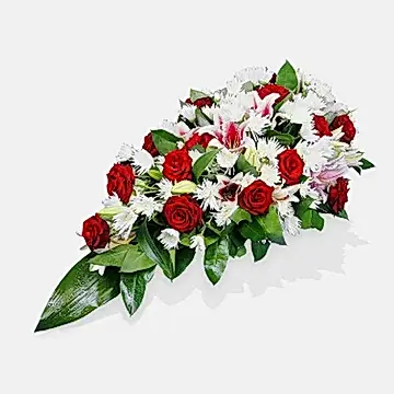 Roses, Chrysanthemum and Lilies Funeral Spray